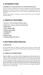 Preview for 14 page of Cuisinart CWO50E Instructions Manual