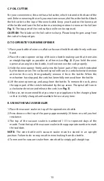 Preview for 15 page of Cuisinart CWO50E Instructions Manual