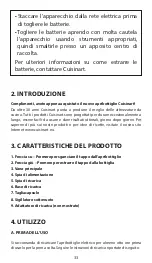 Preview for 35 page of Cuisinart CWO50E Instructions Manual