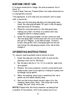 Preview for 5 page of Cuisinart CWP-55C Instruction Booklet