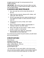 Preview for 6 page of Cuisinart CWP-55C Instruction Booklet