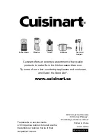 Preview for 9 page of Cuisinart CWP-55C Instruction Booklet