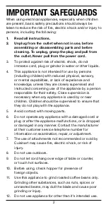 Preview for 2 page of Cuisinart DBM-T10C User Manual