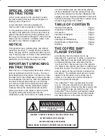 Preview for 3 page of Cuisinart DCC-100C Manual