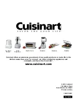 Preview for 12 page of Cuisinart DCC-1100 Series Instruction Booklet