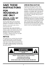 Preview for 3 page of Cuisinart DCC-1120C Series Instruction Booklet