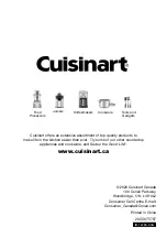 Preview for 12 page of Cuisinart DCC-1120C Series Instruction Booklet