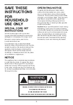 Предварительный просмотр 3 страницы Cuisinart DCC-1170 Series Instruction Booklet