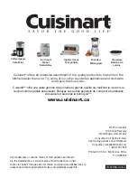 Предварительный просмотр 13 страницы Cuisinart DCC-1200C - Brew Central Programmable Coffeemaker Instruction Booklet