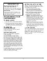 Preview for 7 page of Cuisinart DCC-1400 Series User Manual