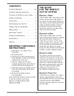 Preview for 4 page of Cuisinart DCC-3400 Instruction Booklet