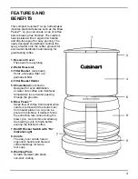 Preview for 6 page of Cuisinart DCC-400CC User Manual