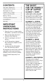 Preview for 4 page of Cuisinart DCC-450C Series Instruction Booklet