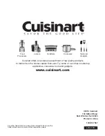 Preview for 12 page of Cuisinart DCC-500 Series Instruction Booklet