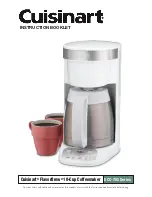 Cuisinart DCC-755BK - Thermal Programmable Coffeemaker Bundle Wit Instruction Booklet предпросмотр