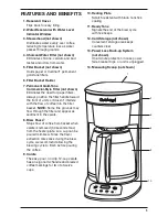 Предварительный просмотр 5 страницы Cuisinart DCC750BK - FlavorBrew Compact Coffeemaker Instruction Booklet