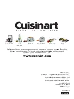 Предварительный просмотр 36 страницы Cuisinart Deluxe 11 DFP-11 Instruction/Recipe Booklet