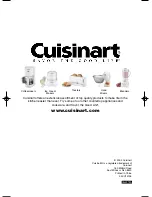 Предварительный просмотр 49 страницы Cuisinart DFP-11 Instruction And Recipe Booklet