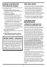 Preview for 9 page of Cuisinart DGB-450 Series Instruction Booklet