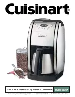 Preview for 2 page of Cuisinart DGB-600BCA User Manual