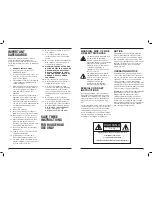 Предварительный просмотр 2 страницы Cuisinart DGB-625C Series Grind & Brew Instruction Booklet