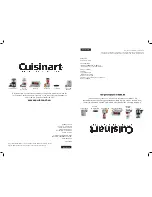 Предварительный просмотр 7 страницы Cuisinart DGB-625C Series Grind & Brew Instruction Booklet