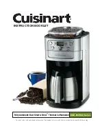 Preview for 1 page of Cuisinart DGB-900BCC Series Instruction Booklet