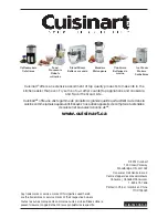 Preview for 14 page of Cuisinart DGB-900BCC Series Instruction Booklet