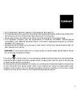 Предварительный просмотр 7 страницы Cuisinart DGB900BCU Instruction Manual