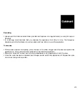 Предварительный просмотр 23 страницы Cuisinart DGB900BCU Instruction Manual