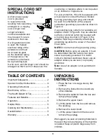 Preview for 3 page of Cuisinart DK-17C Instruction Booklet