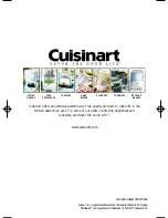 Предварительный просмотр 54 страницы Cuisinart DLC-2011C Instruction Booklet