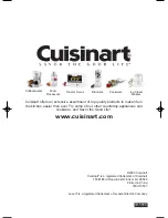 Предварительный просмотр 24 страницы Cuisinart DLC-2014 Instruction/Recipe Booklet