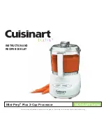 Cuisinart DLC-2ABY Series Instruction And Recipe Booklet preview