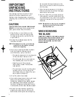 Preview for 2 page of Cuisinart DLC-5 Series Instruction And Recipe Booklet