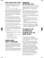 Preview for 6 page of Cuisinart DLC-5 Series Instruction And Recipe Booklet