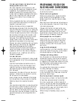 Preview for 9 page of Cuisinart DLC-5 Series Instruction And Recipe Booklet