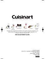 Preview for 28 page of Cuisinart DLC-5 Series Instruction And Recipe Booklet