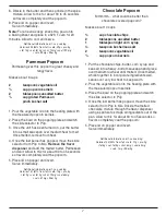 Preview for 7 page of Cuisinart EASY POP PLUS CPM-950 Series Instruction And Recipe Booklet