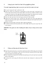 Предварительный просмотр 12 страницы Cuisinart Easy Prep Pro FP8SU Manual