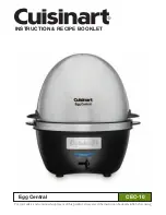 Cuisinart Egg Central CEC-10 Instruction/Recipe Booklet preview