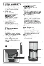 Предварительный просмотр 5 страницы Cuisinart Elite Collection DCC-3750 Instruction Booklet