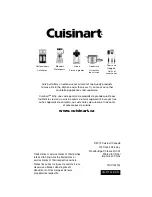 Предварительный просмотр 28 страницы Cuisinart Elite Collection GR-150C Instruction And Recipe Booklet