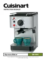 Cuisinart EM-100C Instruction Manual предпросмотр