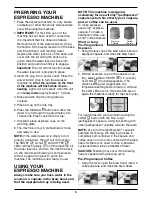 Preview for 7 page of Cuisinart EM-400 SERIES illy Instruction/Recipe Booklet