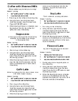 Preview for 13 page of Cuisinart EM-400 SERIES illy Instruction/Recipe Booklet