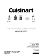 Предварительный просмотр 11 страницы Cuisinart EM-600C SERIES Instruction Manual