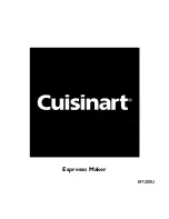 Cuisinart EM200U User Manual preview