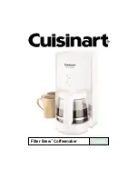 Предварительный просмотр 1 страницы Cuisinart Filter Brew DCC-900 User Manual