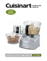 Cuisinart FP-12 Series Instruction Booklet preview